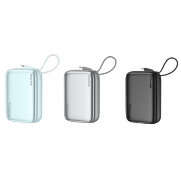 MAXCO Cube 22.5W 內置Type-C充電線移動電源 20000mAh MP52【原裝行貨】【3C認證】