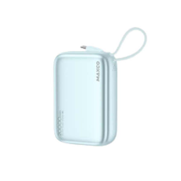 MAXCO Cube 22.5W 內置Type-C充電線移動電源 20000mAh MP52【原裝行貨】【3C認證】