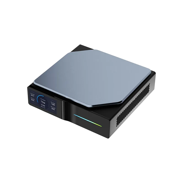 MiniXtec M1 Mini PC with LCD Display powered by Intel Alder Lake N200 | 16GB DDR4 3200Mhz | 500GB SSD | With Window 11 Pro (CS-MM1PC + LB-PCNB)【原裝行貨】