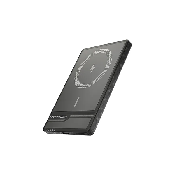 Nitecore NW5000 碳纖維磁吸無線充電行動電源 Magnetic Wireless Power Bank 5000mAh【原裝行貨】