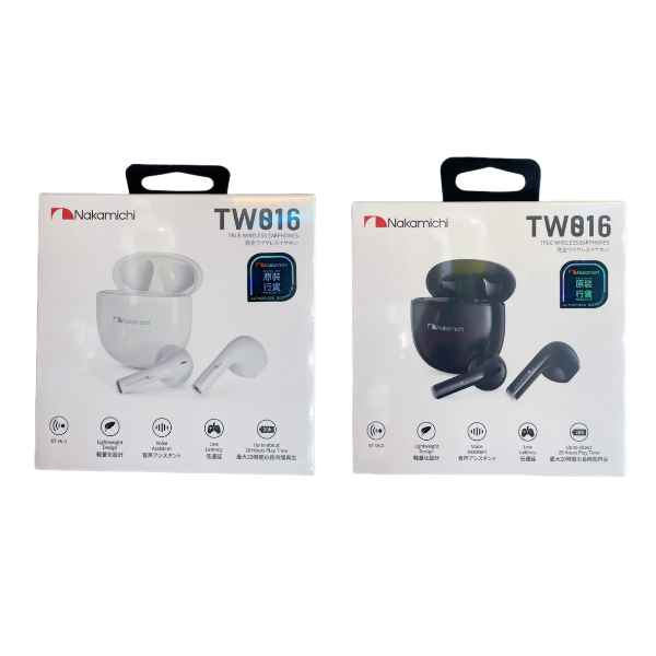 Nakamichi 藍牙真無線耳機 TW016【原裝行貨】