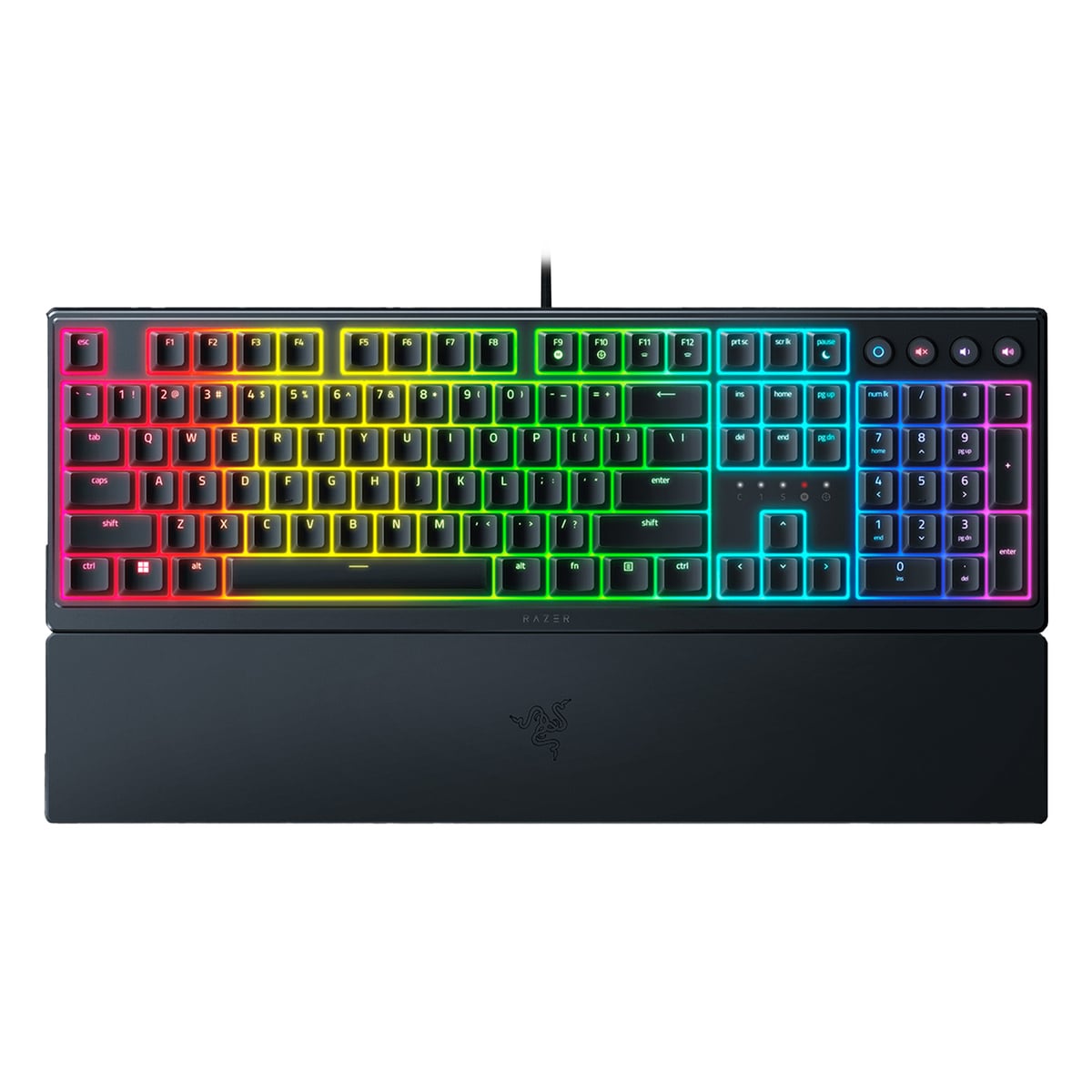 RAZER ORNATA V3 機械式薄膜短軸 RGB 鍵盤【香港行貨】