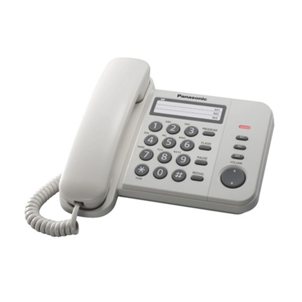 Panasonic KX-TS520MX 有線電話 白色【原裝行貨】