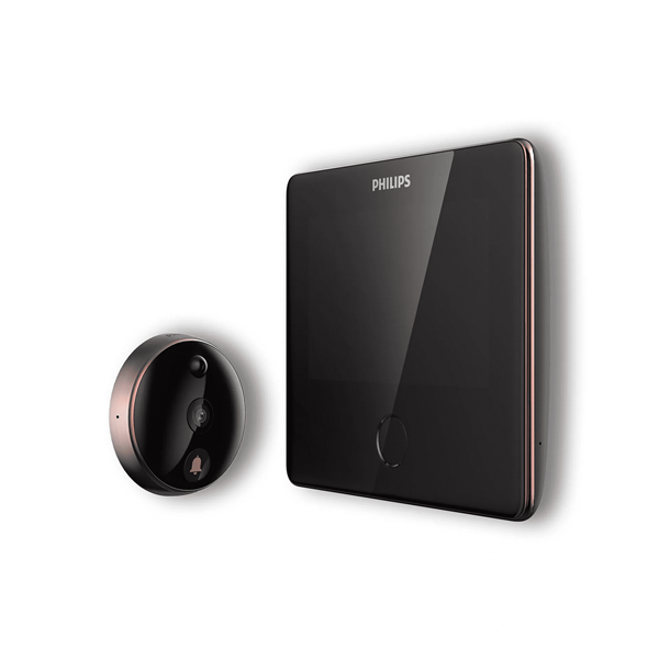 飛利浦 Philips DV001 智能門眼 (紅古銅/曜石黑)【原裝行貨】
