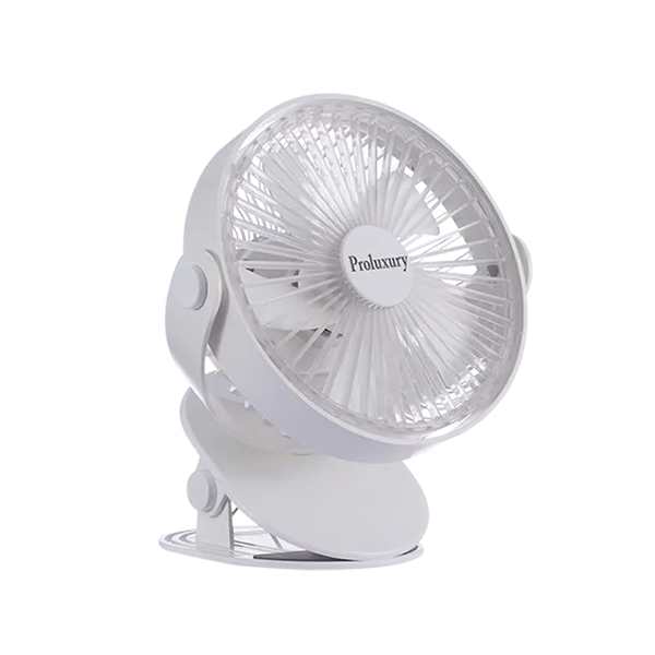 Proluxury PHF054400W USB座枱夾式風扇 白色【原裝行貨】