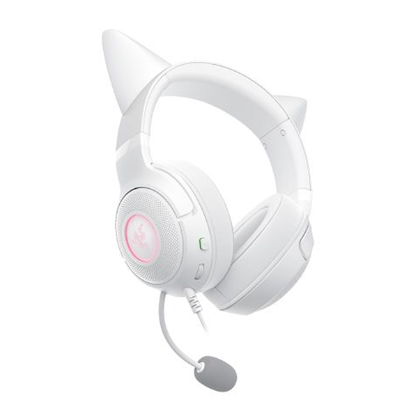 Razer Kraken Kitty V2 有線電競頭戴式耳機 白色【原裝行貨】