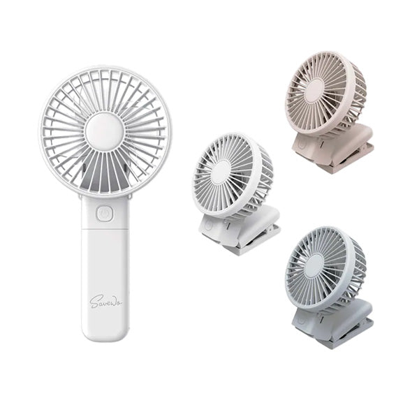【免運費】SAVEWO AirFlow Clip Fan AF-MF01多功能夾扇【原裝行貨】