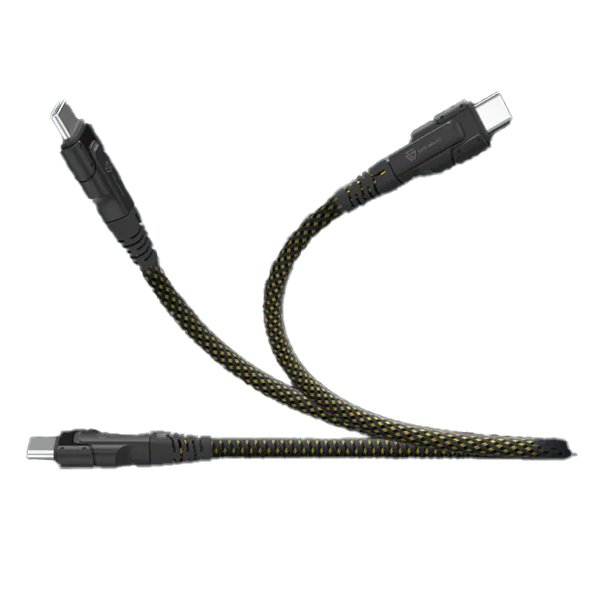 SAVEWO PowerCable USB-C Magnetic 磁吸自卷240W PD3.1 超高速充電線 1M【原裝行貨】