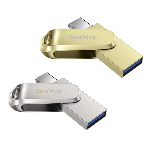 SanDisk Ultra Dual Drive Luxe USB Type-C™ Flash Drive USB手指 隨身碟 32/64/128/256GB【原裝行貨】