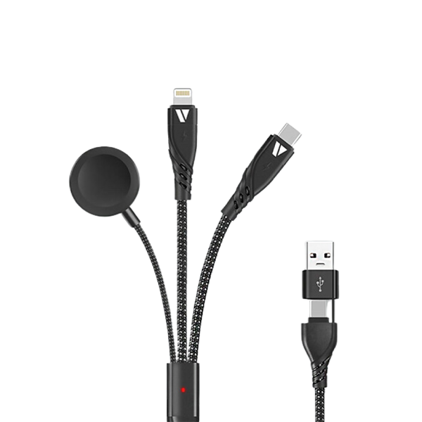 SUPERV 多功能線材5合1充電線(120CM) cc51【原裝行貨】