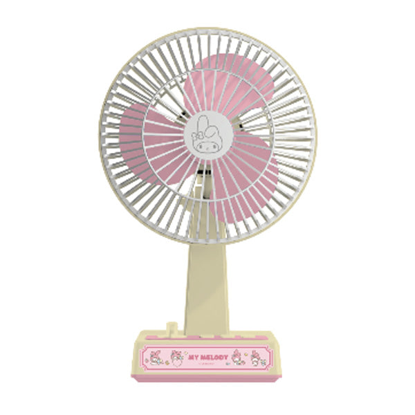 【免運費】Sanrio Mini Desk Fan 復古造型座枱風扇【原裝行貨】
