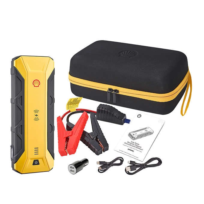 Shell Jump Starter 便攜式鋰應急啟動器 16000mAh SH916WC【香港行貨】
