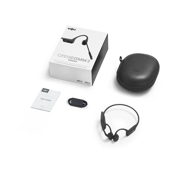 Shokz OpenComm2 UC 2025 Upgrade 骨傳導通訊耳機 (C120)【原裝行貨】