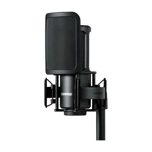 Shure SM4 Home Recording Microphone Kit 電容麥克風套裝 (咪, 手提包, 防震架, Pop Filter) SM4-K-KIT【原裝行貨】