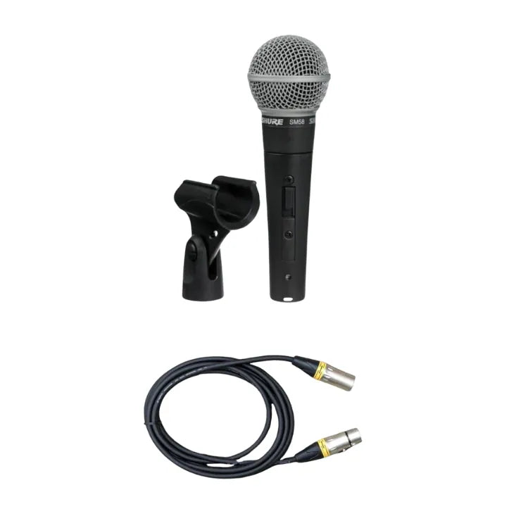 Shure Vocal Microphone 動圈式麥克風 (有開關版本) SM58S【原裝行貨】