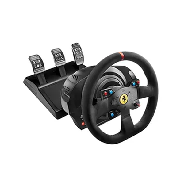 THRUSTMASTER T300 Ferrari Integral Alcantara Ed.(PC/PS) 模擬駕駛遊戲軚盤【原裝行貨】