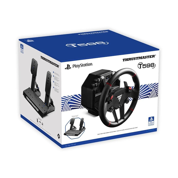 Thrustmaster T598 Direct Axial Drive Force Feedback Racing Wheel for PS5/PS4/PC 直驅軚盤【原裝行貨】