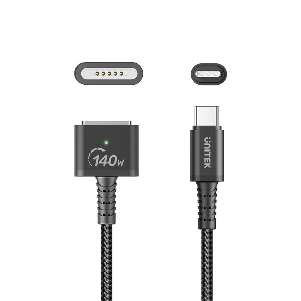 Unitek C14121BK USB-C 轉 Magnetic 3 充電線【原裝行貨】