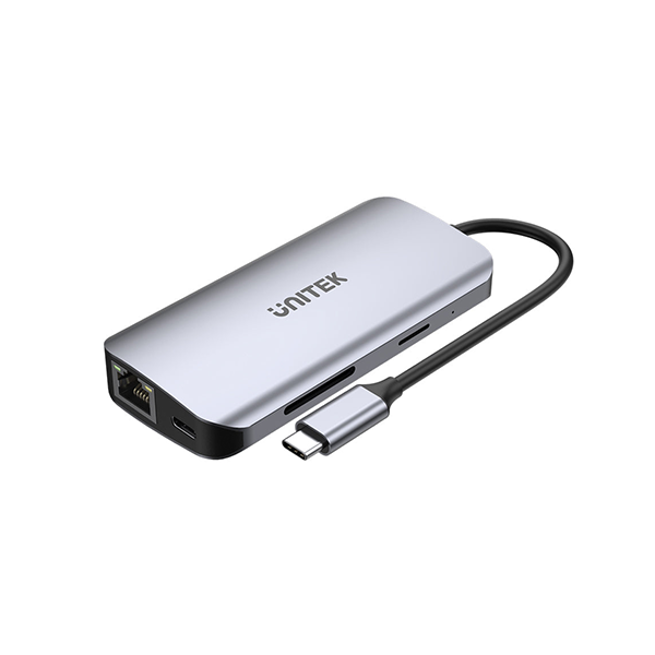 Unitek D1122A 8合1 USB-C Hub【原裝行貨】