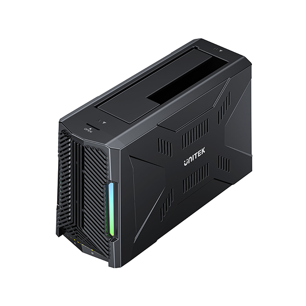 Unitek S1234B01 USB-C 硬盤座(支援 M.2 PCIe/NVMe 和 SATA 2.5"/3.5" SSD 和 HDD)【原裝行貨】