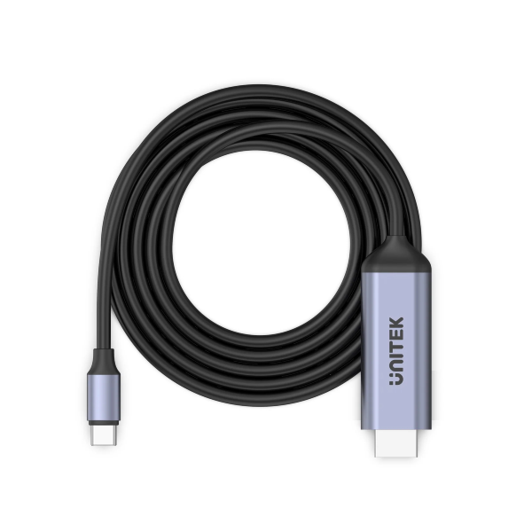 Unitek V1423A USB-C 轉 HDMI 4K 影音線 1.8米【原裝行貨】