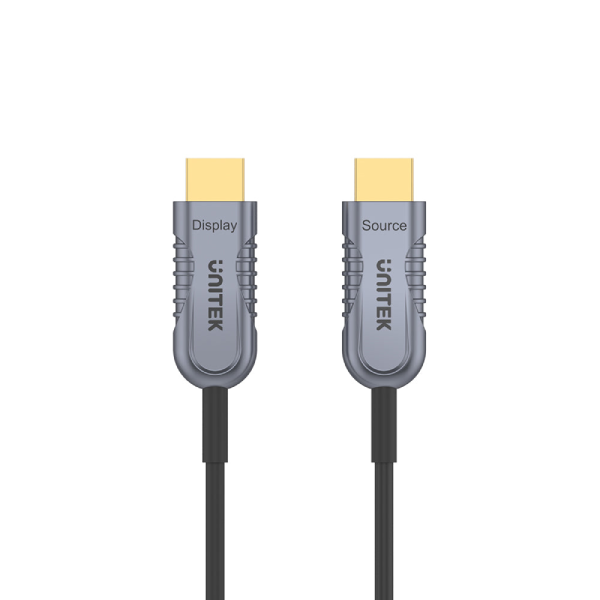 Unitek 8K Active 光纖 HDMI 影音線 (兼容 PS5 4K @120Hz) C11026DGY【原裝行貨】
