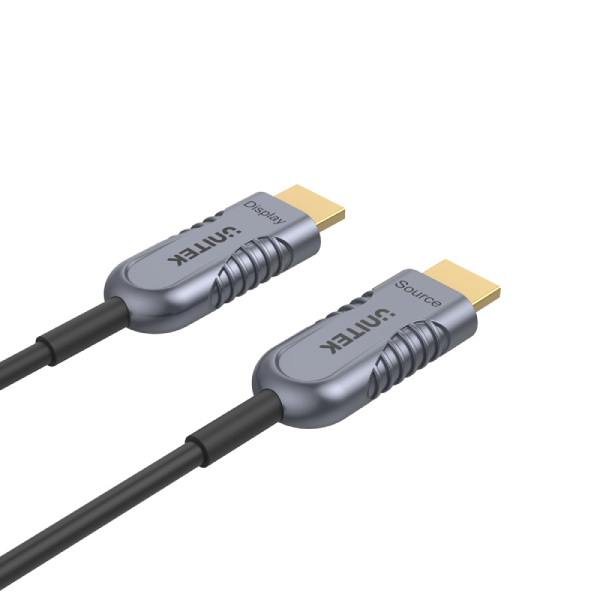 Unitek 8K Active 光纖 HDMI 影音線 (兼容 PS5 4K @120Hz) C11026DGY【原裝行貨】