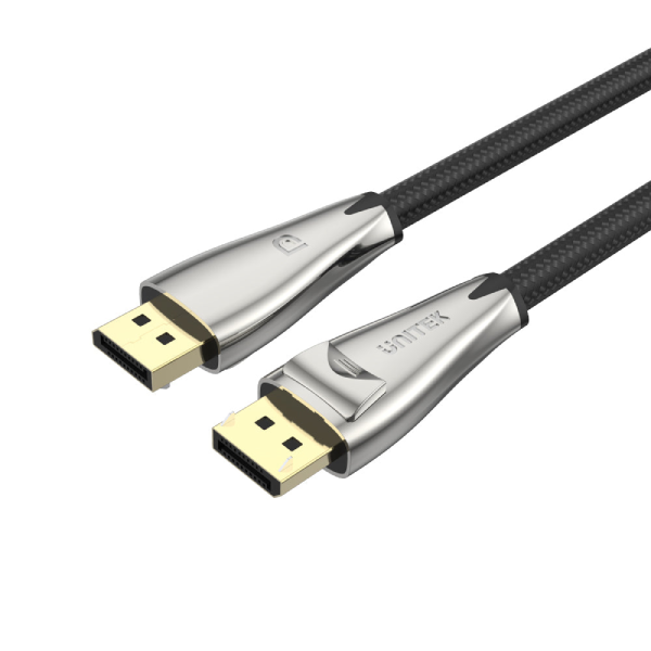 Unitek 8K DisplayPort 影音線 (流線型鋅合金高端設計) C1606BNI【原裝行貨】