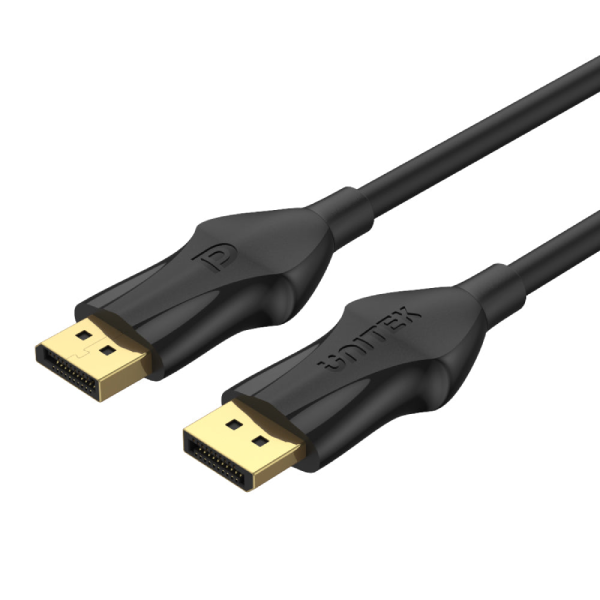 Unitek 8K DisplayPort 1.4 影音線 (4K 144Hz, 1440p @240Hz) (1/2/3/5/10M) C1624BK【原裝行貨】
