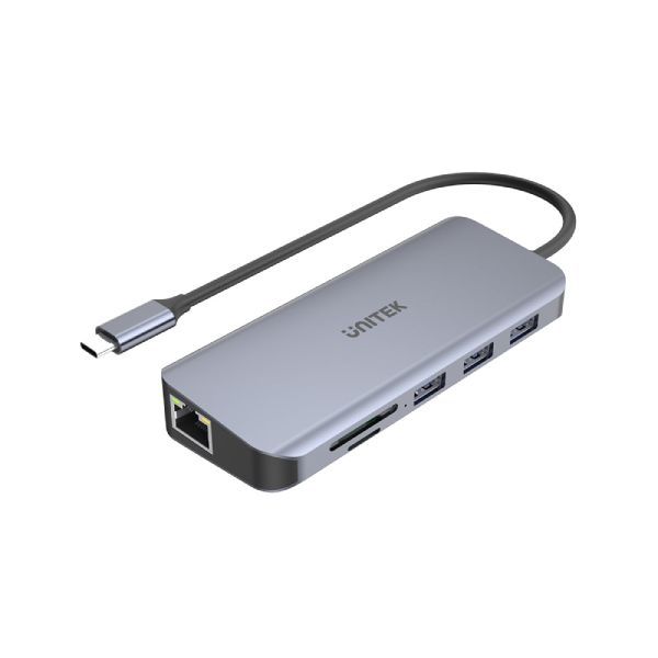 Unitek uHUB N9+ 9 合 1 多媒體 USB-C Hub (D1026B)【原裝行貨】