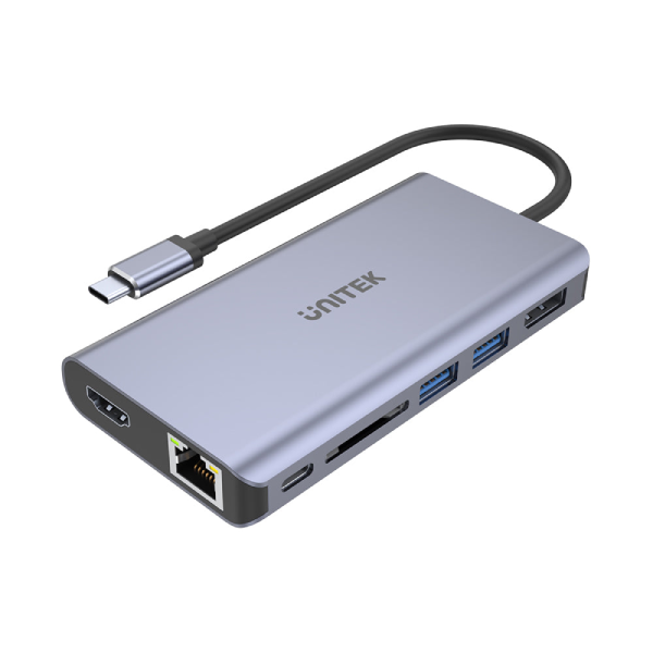 Unitek uHUB S7+ 7 合 1 多媒體 USB-C Hub (D1056A)【原裝行貨】
