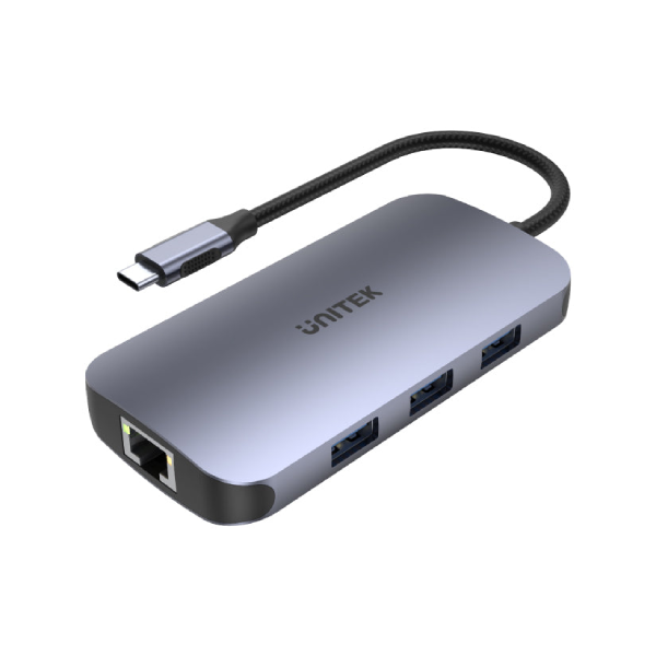Unitek uHUB N9+ 9 合 1 多媒體 USB-C Hub (D1071A)【原裝行貨】