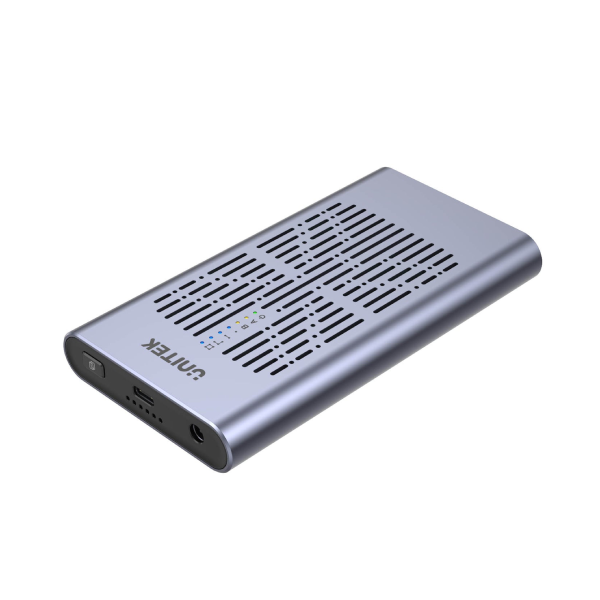 Unitek SolidForce 雙槽 USB-C 轉 NVMe M.2 10Gbps 硬碟盒 (S1206A)【原裝行貨】