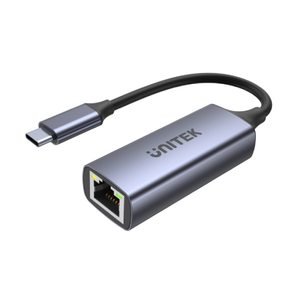 Unitek 2 合 1 USB-C 轉千兆位乙太網轉接器 (配有USB-C PD 快速充電接口) U1323A【原裝行貨】