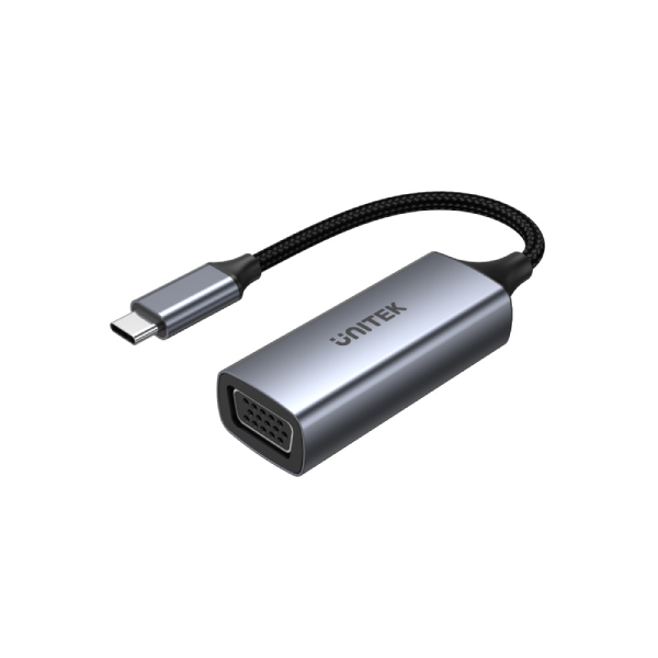 Unitek USB-C 轉 VGA 轉接器 V1413A【原裝行貨】