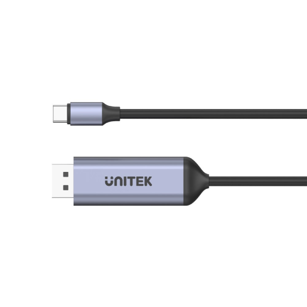 Unitek USB-C 轉 DisplayPort1.4 轉接線 1.8米 V1423C【原裝行貨】