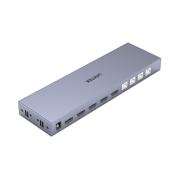 Unitek 4K 60Hz HDMI KVM 切換器 (4進1出) V306A【原裝行貨】