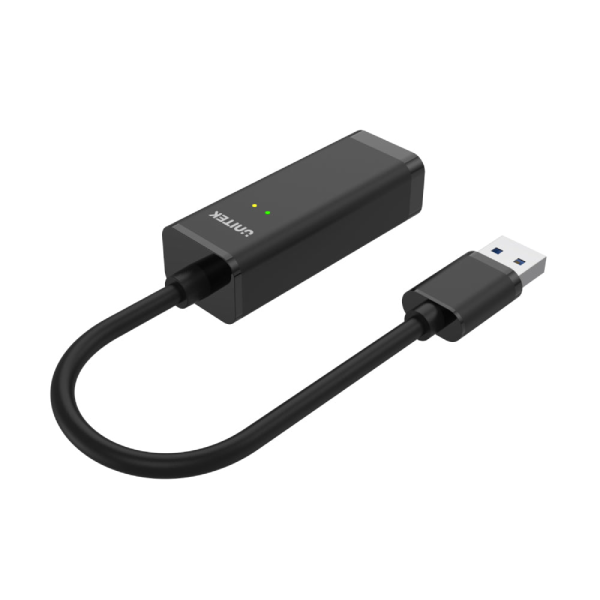 Unitek USB 轉乙太網轉接器 (消光黑) Y-1468【原裝行貨】