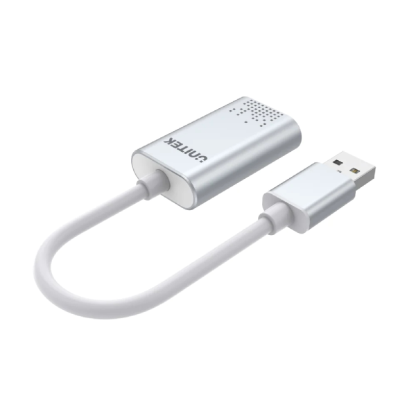 Unitek USB 轉 3.5mm 立體聲音訊轉接器 Y-247A【原裝行貨】