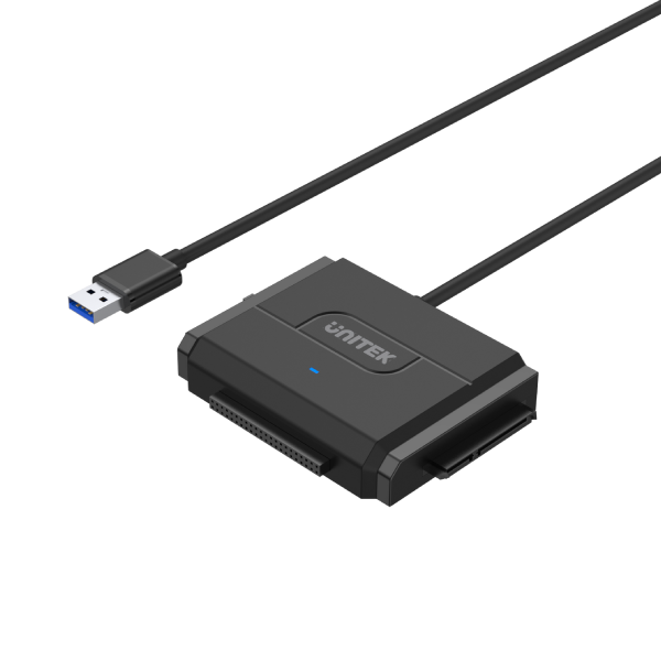 Unitek SmartLink Trinity 3 合 1 USB 3.0 轉 SATA II 及雙 IDE 轉接器 (附12V2A電源轉換器) (Y-3324)【原裝行貨】