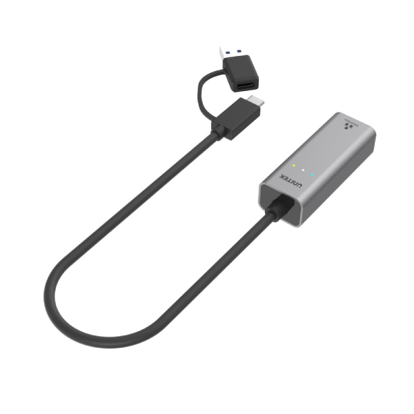 Unitek USB-C/A轉千兆位乙太網轉接器 Y-3465A【原裝行貨】