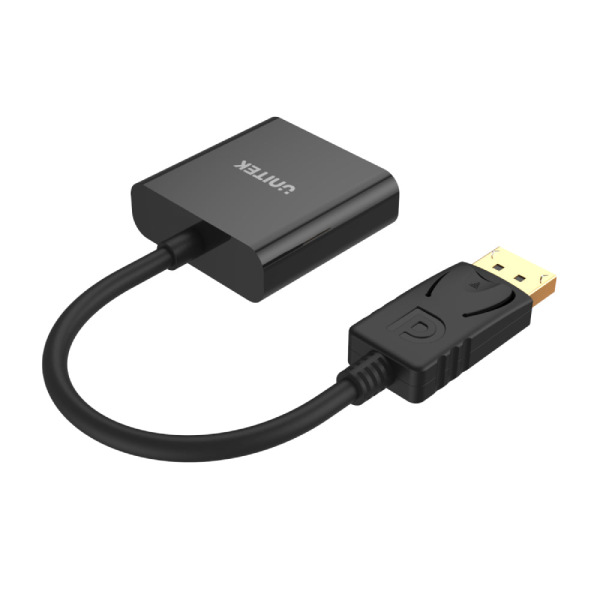 Unitek DisplayPort 轉 VGA 轉接器 Y-5118E【原裝行貨】