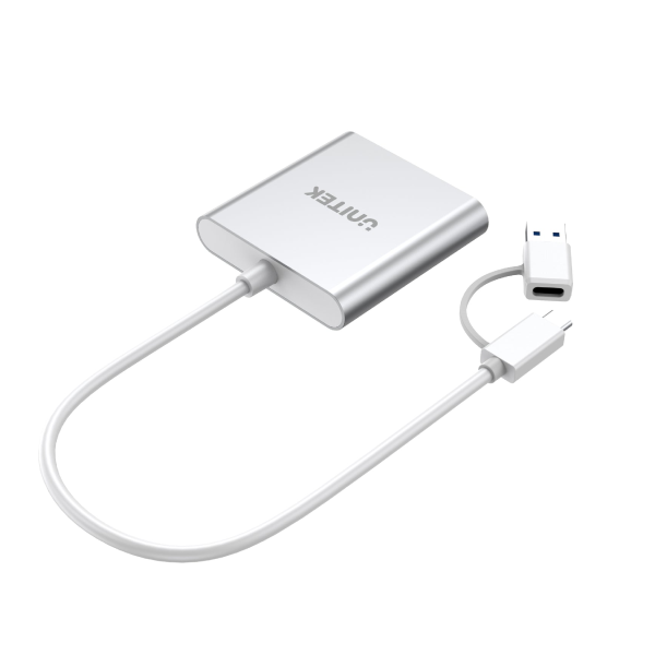 Unitek 3 合 1 USB 3.0 讀卡器 (附 USB-C 轉接器) Y-9313D【原裝行貨】