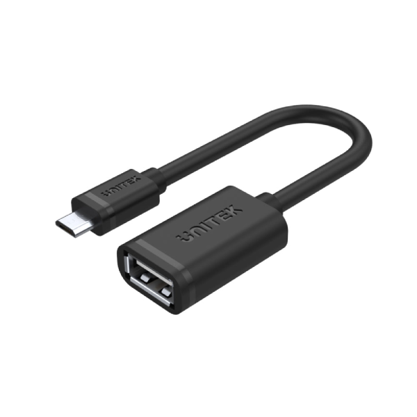Unitek USB 2.0 Micro USB 轉 USB-A OTG 轉接線 Y-C438GBK【原裝行貨】