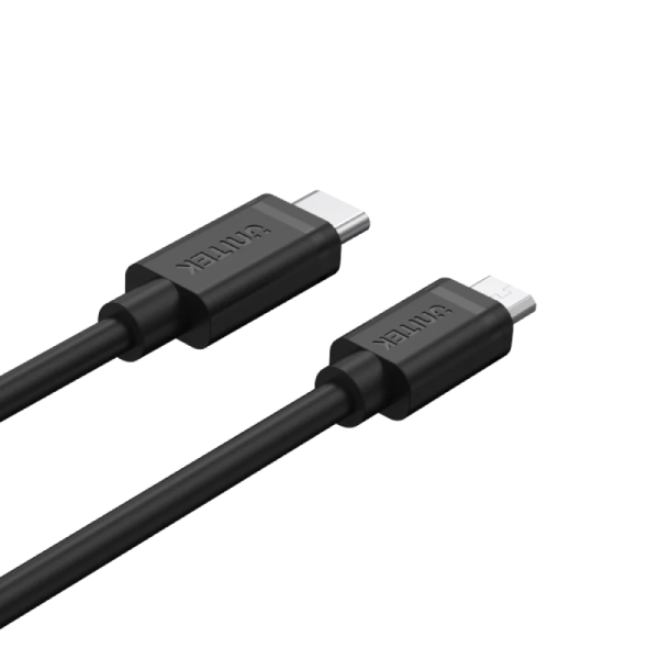 Unitek USB-C 轉 Micro USB (USB 2.0) 充電傳輸線 Y-C473BK【原裝行貨】