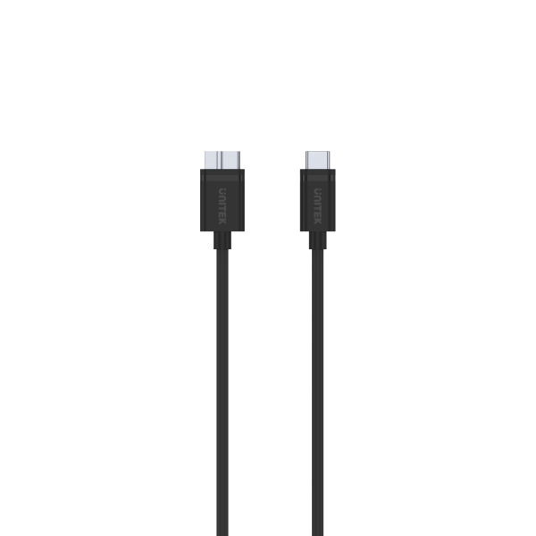 Unitek USB-C 轉 Micro-B 充電傳輸線 Y-C475BK【原裝行貨】