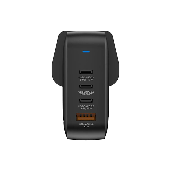 Verbatim 32057 GaN Charger 165W 氮化鎵快速充電器【原裝行貨】