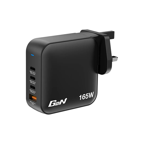 Verbatim 32057 GaN Charger 165W 氮化鎵快速充電器【原裝行貨】