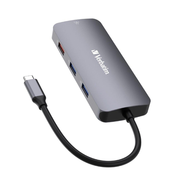 Verbatim 9in1 USB3.2 Gen2 Type C Hub 擴展器 (32152)【原裝行貨】