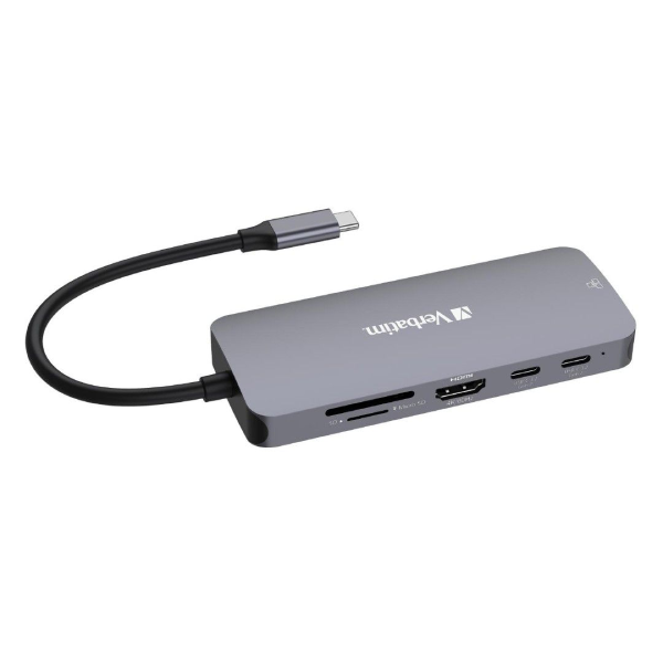Verbatim 9in1 USB3.2 Gen2 Type C Hub 擴展器 (32152)【原裝行貨】